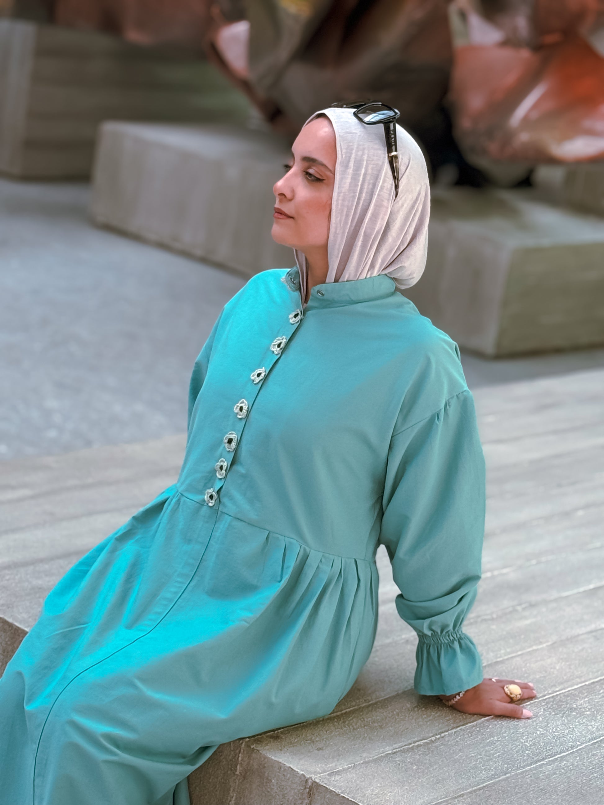 Mint Green Dress