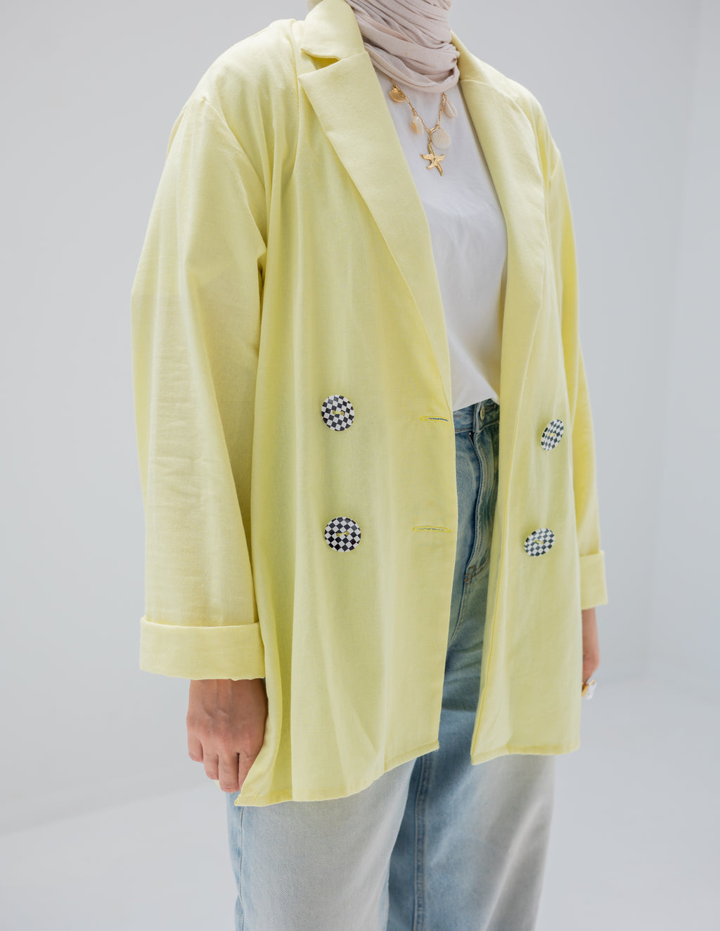 Butter Yellow Blazer