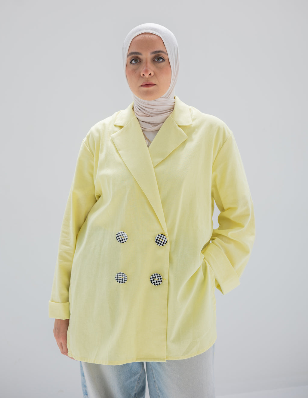 Butter Yellow Blazer