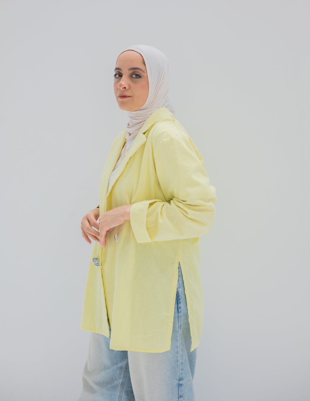 Butter Yellow Blazer