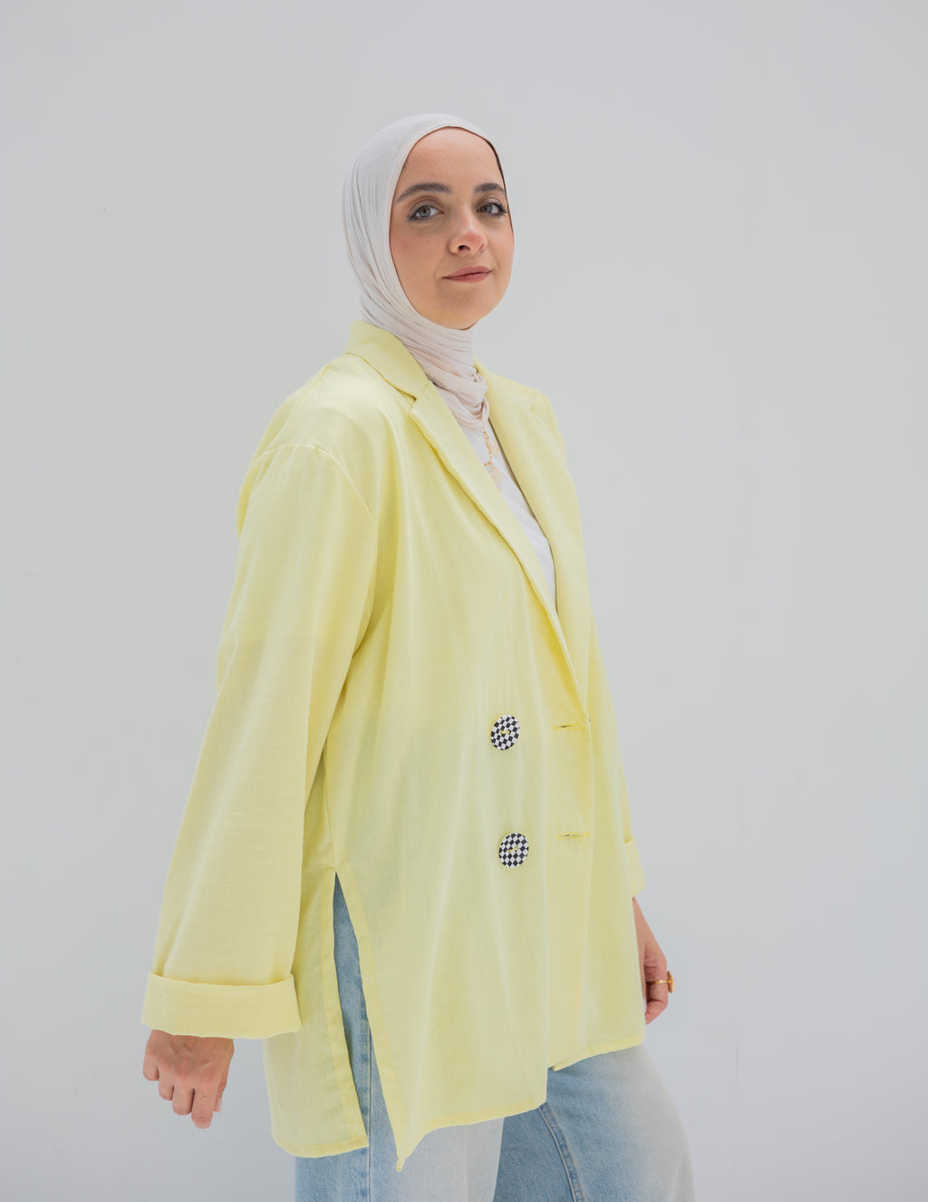Butter Yellow Blazer