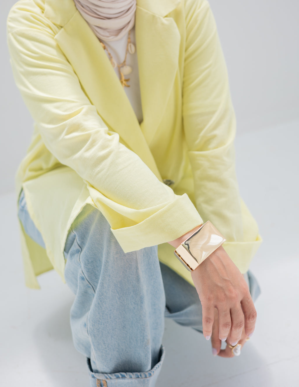 Butter Yellow Blazer