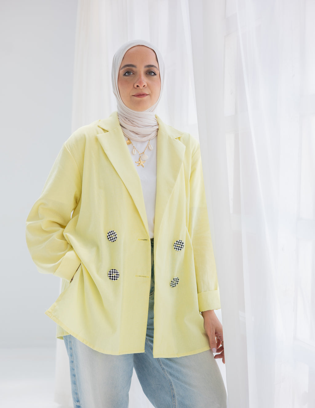 Butter Yellow Blazer