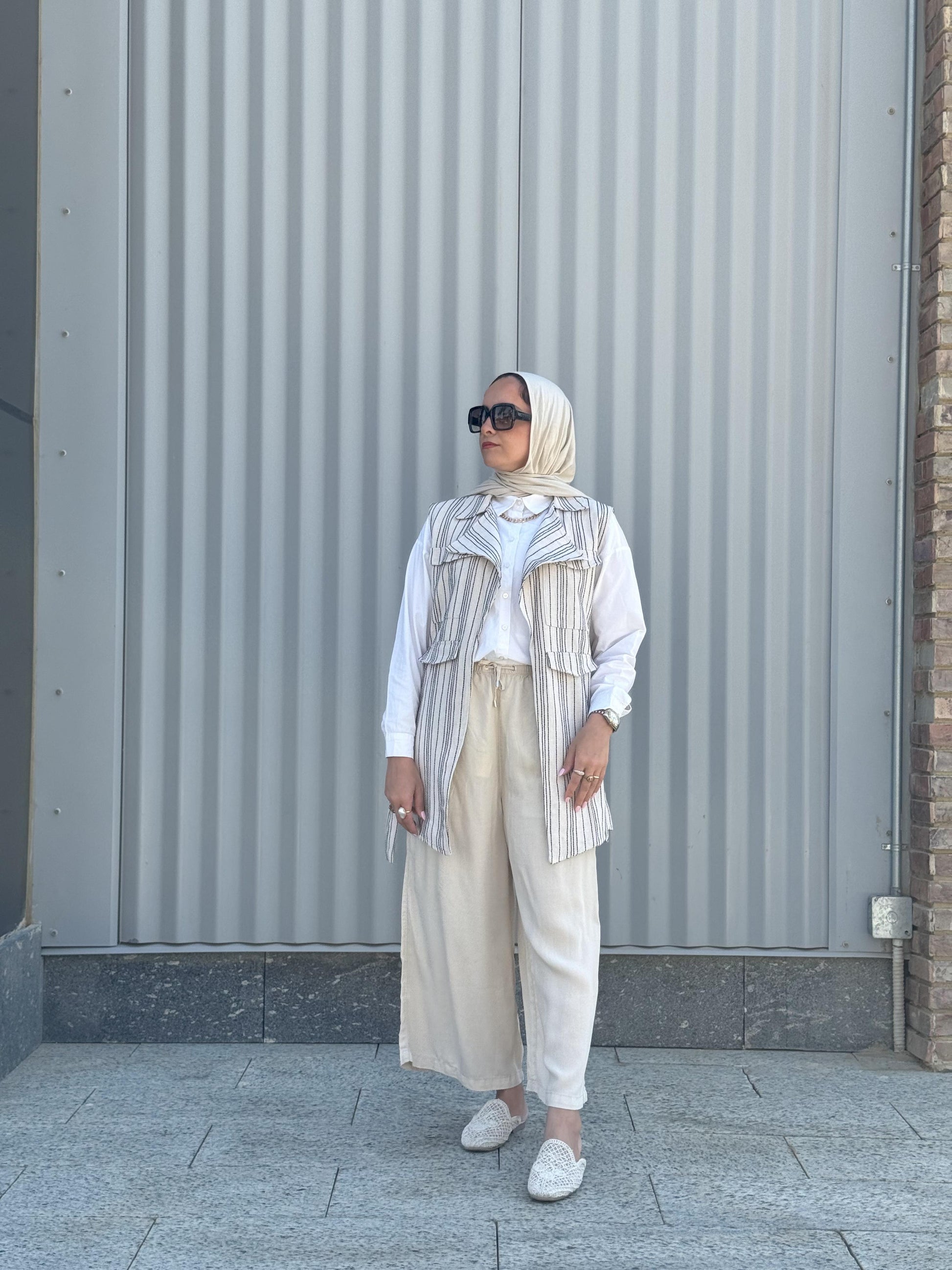 linen Vest
